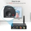 PROZOR skaitmeninis–analoginis garso keitiklis DAC su Bluetooth 5.0, 192 kHz, 24 bit
