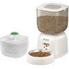 PUPPY KITTY automatinis 3 l kačių arba mažų šunų pašaro dozatorius su balso funkcija ir 2 l fontanu F14-L+W7
