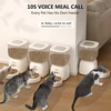 PUPPY KITTY automatinis 3 l kačių arba mažų šunų pašaro dozatorius su balso funkcija ir 2 l fontanu F14-L+W7