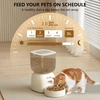 PUPPY KITTY automatinis kačių maisto dozatorius, 3 l talpa, balsinis pranešimas, ilga baterijos veikimo trukmė, F14-L