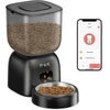PUPPY KITTY automatinis kačių šėrytuvas su Wi-Fi, nerūdijančio plieno dubeniu, 3 l talpa, F14-W