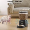 PUPPY KITTY automatinis kačių šėrytuvas su Wi-Fi, nerūdijančio plieno dubeniu, 3 l talpa, F14-W