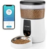 PUPPY KITTY automatinis šėrytuvas katėms ir šunims, Wi-Fi, nerūdijančio plieno dubuo, 4 l talpa, DU35L-WT