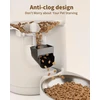 PUPPY KITTY automatinis šėrytuvas katėms ir šunims, Wi-Fi, nerūdijančio plieno dubuo, 4 l talpa, DU35L-WT