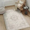 PureCozy kilimas 120 × 170 cm, polipropilenas, žemas plaukas, stačiakampis, bežinis