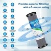 PUREPLUS vandens filtro įdėklas su aktyvuotu anglimi CTO, 2,5 x 10 colių, 1 mikrono, CTO10