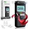 Qhpbuy alkotesteris su LCD ekranu, 0–0,20 % BAC matavimo diapazonu ir 20 kandiklių TS-004-AlcoholTester