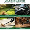 QUPERR akumuliatorinis lapų pūstuvas 18 V, 3,5 m³/min, su LCD ekranu, DW101