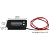 QWORK akumuliatoriaus įtampos indikatorius DC 7–100 V su LCD ekranu, IPX7, WD42316
