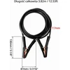QWORK automobilio užvedimo laidai 2000 A, 4 m su laikymo krepšiu WD9561