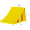 QWORK ratų atraminės kaladėlės priekaboms, 200 x 120 x 110 mm, WD9110