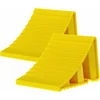 QWORK ratų atraminės kaladėlės priekaboms, 200 x 120 x 110 mm, WD9110