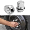 QWORK ratų veržlės M12 x 1.5, 34 mm, chromuotos, 20 vnt., WD41895