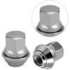 QWORK ratų veržlės M12 x 1.5, 34 mm, chromuotos, 20 vnt., WD41895