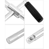 QWORK teleskopinis ratų veržlių raktas su galvutėmis 17/19 ir 21/23 mm, 60 cm WD40009