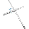 QWORK teleskopinis ratų veržlių raktas su galvutėmis 17/19 ir 21/23 mm, 60 cm WD40009