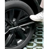 QWORK teleskopinis ratų veržlių raktas su galvutėmis 17/19 ir 21/23 mm, 60 cm WD40009