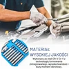 QZQUFJ 40 dalių Torx, šešiakampių ir daugiabriaunių antgalių rinkinys douille a choc