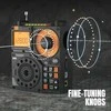 Raddy nešiojamas trumpųjų bangų radijas FM/AM/VHF/SW/AIR, Bluetooth, TF kortelė, RF320