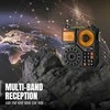 Raddy nešiojamas trumpųjų bangų radijas FM/AM/VHF/SW/AIR, Bluetooth, TF kortelė, RF320