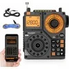 Raddy nešiojamas trumpųjų bangų radijas FM/AM/VHF/SW/AIR, Bluetooth, TF kortelė, RF320