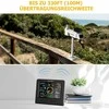 Radioddity belaidė 13-in-1 orų stotis su vidaus ir lauko temperatūra, drėgme, vėjo greičiu, WF-100C Lite
