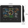 Radioddity belaidė 13-in-1 orų stotis su vidaus ir lauko temperatūra, drėgme, vėjo greičiu, WF-100C Lite