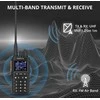 Radioddity nešiojama radijo stotis 10 W, UHF/VHF/FM, 256 kanalai, Bluetooth, GS-10B