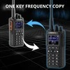 Radioddity nešiojama radijo stotis 10 W, UHF/VHF/FM, 256 kanalai, Bluetooth, GS-10B