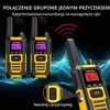 Radioddity PMR446 racijų rinkinys, 4 vnt., IP67, 16 kanalų, 0.5 W, HD-1