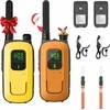 Radioddity vaikų racija PMR446, 16 kanalų, VOX, žibintuvėlis, iki 4 km, įkraunama, 2 vnt. PR-T3