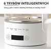 Rauwseul elektrinis stiklinis virdulys 0,6 l, 500 W su temperatūros reguliavimu LG-A600