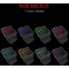 RedThunder žaidimų klaviatūra 35 klavišų, USB-A, RGB apšvietimas, G92
