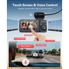 REDTIGER 4 kanalų automobilinė kamera 2,7K ir 3 × 1080p su GPS ir Wi-Fi F17Plus