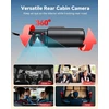 REDTIGER 4 kanalų automobilinė kamera 2,7K ir 3 × 1080p su GPS ir Wi-Fi F17Plus