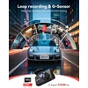 REDTIGER 4 kanalų automobilinė kamera 2,7K ir 3 × 1080p su GPS ir Wi-Fi F17Plus