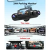 REDTIGER keturių kanalų automobilinis vaizdo registratorius 360° su Wi-Fi VP40