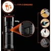 Relybo akumuliatorinė LED prožektorius, 60 W, 1000000 lm, atspari vandeniui, Relybo-A11