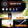 Relybo LED prožektorius, 30 W, įkraunamas, su USB, 5000 lm, su LCD ekranu, Relybo-A05