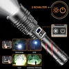 Relybo LED žibintuvėlis 1000000 lm, reguliuojamo ryškumo, įkraunamas, IPX6, GT221