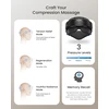 RENPHO Eyeris galvos ir akių masažuoklis su šildymu ir Bluetooth, R-WME01-BK