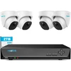 Reolink 8 kanalų 5 MP PoE vaizdo stebėjimo komplektas su 2 TB NVR RLK8-520D4-5MP