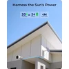 Reolink belaidė lauko apsaugos kamera 4K 8 MP Wi-Fi su saulės skydeliu Argus Eco Ultra+Solar Panel