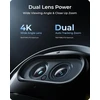Reolink belaidė lauko Wi-Fi kamera 4K 8 MP su 6x hibridiniu priartinimu Argus Track+SP