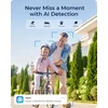 Reolink belaidė lauko Wi-Fi kamera 4K 8 MP su 6x hibridiniu priartinimu Argus Track+SP