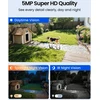 Reolink belaidė saulės energija maitinama IP saugumo kamera 5 MP, pasukama 355°, Wi-Fi 2.4/5 GHz, Argus PT+SP-B