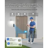 Reolink belaidis vaizdo durų skambutis su kamera 4 MP, Wi-Fi 2.4/5 GHz, Reolink Video Doorbell (Baterija)