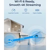 Reolink lauko belaidė apsaugos kamera 4K, 180° Wi-Fi 6 su saulės skydeliu Argus 4 Pro+Reolink Solar Panel 2