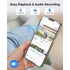 Reolink lauko IP kamera 5 MP su Wi-Fi, IP66 ir naktiniu matymu RLC-510WA
