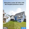 Reolink lauko kupolinė IP kamera 4K 8 MP su PoE ir žmonių aptikimu RLC-820A-B